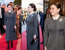 พระราชินี ทรงฉลองพระองค์ผ้าไหม สะท้อนความเป็นไทยวัฒนธรรมผสมแฟชั่น