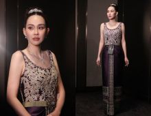 ซูมอินความวิจิตรศิลป์ชุดไทยดุสิต นุ้ย สุจิรา ตัด-ปัก แค่4วัน