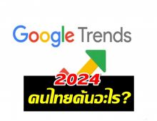 คนไทยค้นหาอะไรบน Google มากที่สุดในปี 2024?